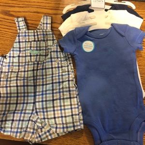 Overall set newborn
